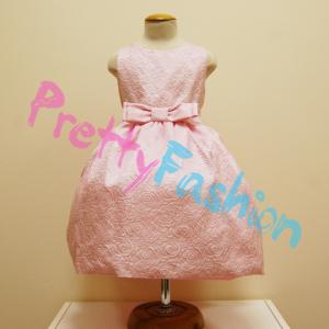 платье розовое